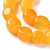 Natural Topaz Jade Beads Strands G-P497-01D-03A-4