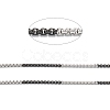 Ion Plating(IP) 304 Stainless Steel Box Chains STAS-B001-27A-B-1