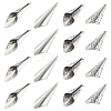 20Pcs 2 Style 304 Stainless Steel Pendants STAS-UN0033-01-1
