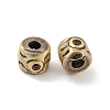 Rack Plating Brass Micro Pave Cubic Zirconia Beads KK-C038-09AG-2