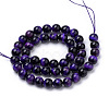 Natural Tiger Eye Beads Strands G-S259-03A-12mm-2