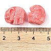 Synthetic Shell Dyed Carved Beads SHEL-H005-12-3