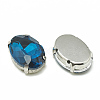 Sew on Rhinestone RGLA-T091-8x10mm-14P-2