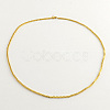 304 Stainless Steel Box Chain Necklaces X-NJEW-R223-01-1