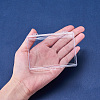 Transparent Plastic Bead Containers CON-BC0004-56-5