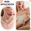 60 Bags 10 Styles Tibetan Style Alloy Toggle Clasps FIND-ME0003-18-4