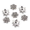 Tibetan Style Alloy Bead Caps X-LF0626Y-1