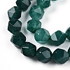 Dyed Natural White Jade Beads Strands G-T139-8mm-46E-4
