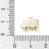Brass Micro Pave Cubic Zirconia Pendants KK-K276-05G-3