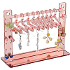 Coat Hanger Removable Acrylic Earring Displays EDIS-WH0041-02A-02-1