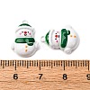 Christmas Themes Baking Paint Alloy Pendants LS-FIND-G097-02I-3