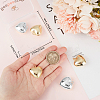 6Pcs 2 Colors Eco-Friendly Brass Pendants KK-BBC0024-64-3