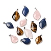 Natural Mixed Gemstone Pendants G-R486-03P-1