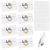 15Pcs ABS Imitation Pearl Ear Nuts FIND-PH0028-55-1