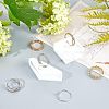 2 Pcs 2 Styles Acrylic Ring Displays RDIS-FG0001-13-5