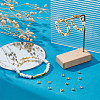 80Pcs Polygon Brass Beads KK-UN0005-09-2