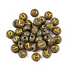 Plating Acrylic Beads PACR-T017-02C-1