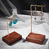 Fingerinspire 2 Pcs 2 Styles Iron Earring Display Stands EDIS-FG0001-35-6