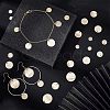 36Pcs 6 Style Brass Pendants KK-HY0001-30-4