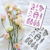 Custom PVC Plastic Clear Stamps DIY-WH0618-0132-7