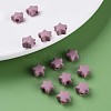 Spray Painted Acrylic Beads X-MACR-S373-45-O03-6