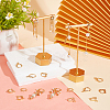 20Pcs 5 Styles Brass Hoop Earring Finding KK-HY0003-47-5