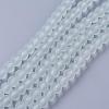 Baking Paint Transparent Glass Bead Strands GLAA-S031-6mm-13-4