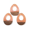 Resin & Wood Pendants WOOD-F015-17B-1