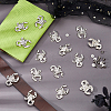 16Bags Scorpion Alloy with Iron Decorative Rivets BUTT-FH0001-035D-4