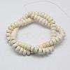 1 Strand Synthetic Turquoise Rondelle Beads Strands X-TURQ-G109-6x4mm-07-2
