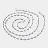 Tarnish Resistant 3.28 Feet 304 Stainless Steel Chains X-STAS-P197-041P-2