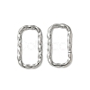 304 Stainless Steel Twisted Linking Rings STAS-L300-006B-P-1