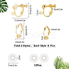 12Pcs 2 Style Clip-on Earring Findings DIY-SC0019-19-2