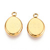 304 Stainless Steel Pendants STAS-T065-78G-1
