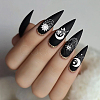 Stainless Steel DIY Nail Art Templates MRMJ-WH0092-097-4