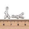 304 Stainless Steel Pendants STAS-L303-26P-01-3