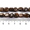 Natural Bronzite Beads Strands G-G146-A18-01-5