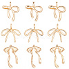 12Pcs 3 Styles Brass Pendants KK-BBC0020-27-1