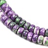 Dyed Synthetic Riverstone Beads Strands G-Z105-C01-01B-4