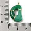 Brass Enamel Pendants KK-E093-03G-D-3
