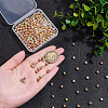 300Pcs 3 Colors Rack Plating Brass Beads KK-ME0002-73-3