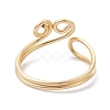 Copper Wire Wrapped Toe Open Ring RJEW-JR00621-6