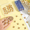 40Pcs Alloy Enamel Charms ENAM-SC0005-55-3