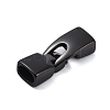 316 Stainless Steel Snap Lock Clasps STAS-K282-05EB-1