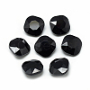 Pointed Back Glass Rhinestone Cabochons RGLA-T032-10x10mm-23-1