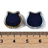 Electroplate Two Tone Glass Mood Beads GLAA-Z007-12B-4