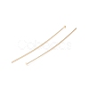 Brass Flat Head Pins KK-WH0058-03D-G02-2