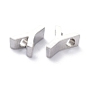 Tarnish Resistant 304 Stainless Steel Charms STAS-K216-41Y-P-2