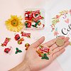 Christmas Theme Plastic Home Display Decorations AJEW-SZ0001-14-7