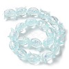 Handmade Foil Lampwork Beads Strands FOIL-Z001-04B-1